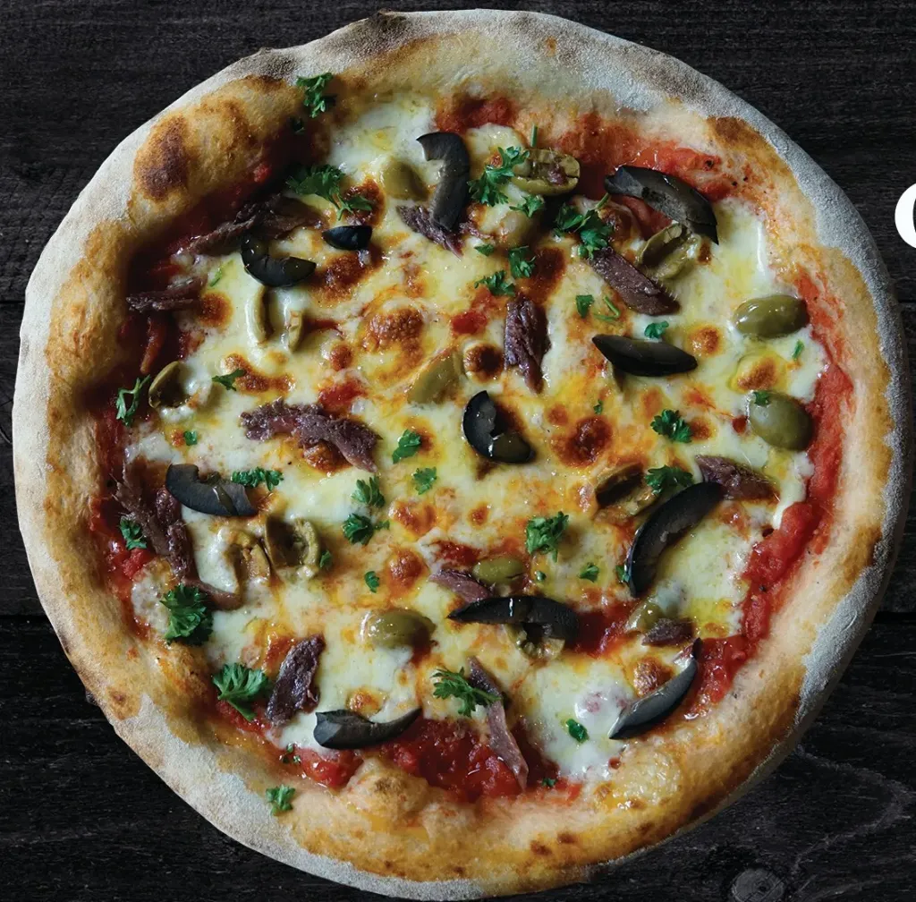 Pizza Cá Cơm -size S- NAPOLETANA