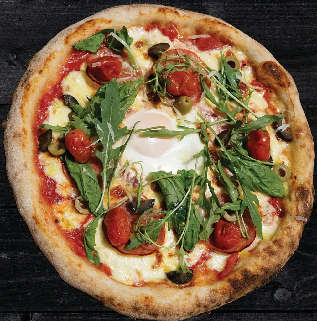 Pizza Trứng - Size S - Egg Florentine