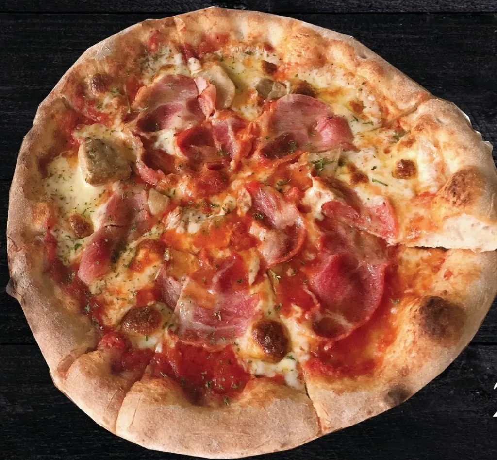 Pizza Nấm & Thịt Nguội size S Prosciutto E Funghi